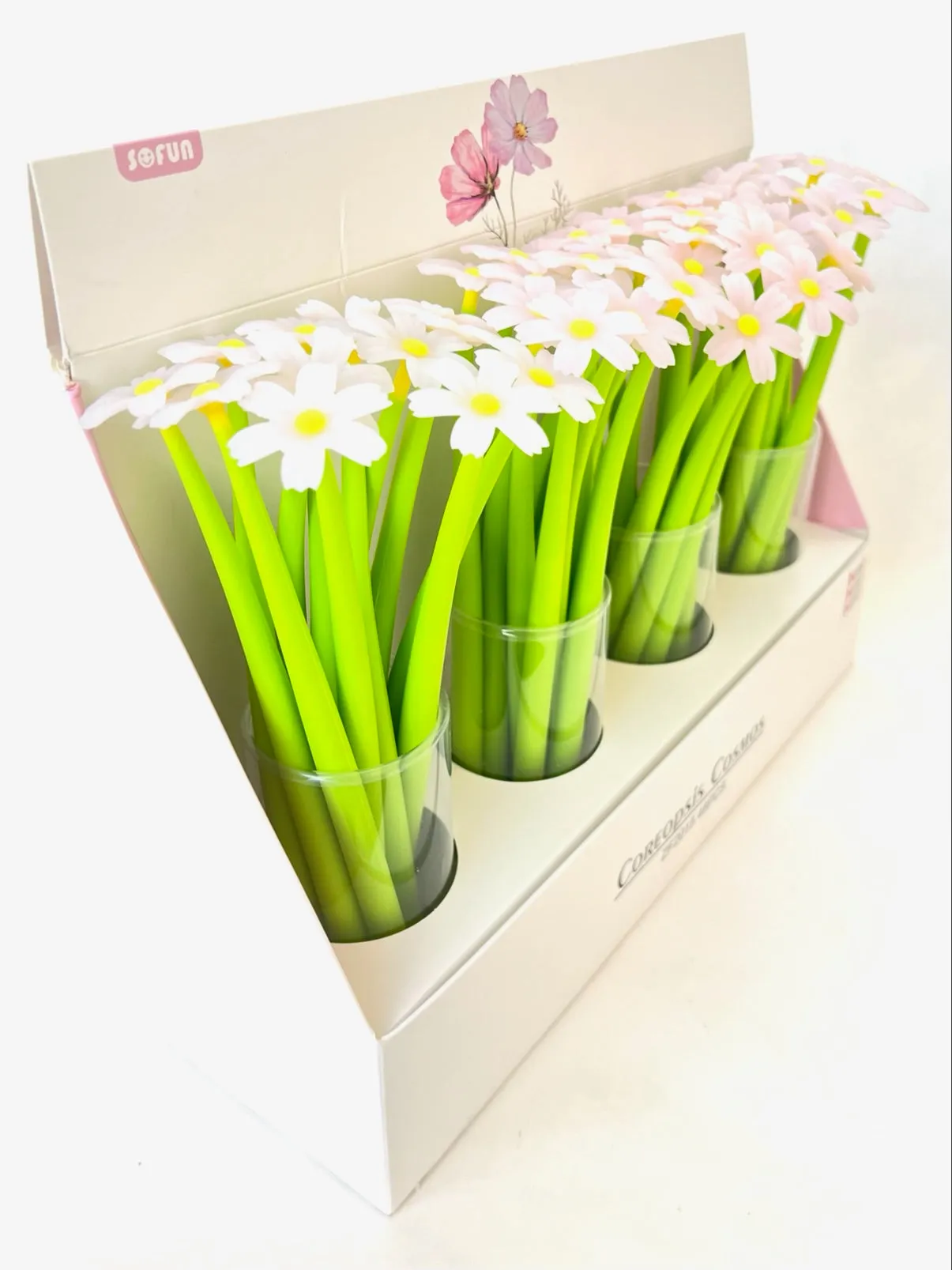 X 22462 COREPPSIS COSMOS FLOWER COLOR CHANGING WIGGLE GEL PEN-DISCONTINUED