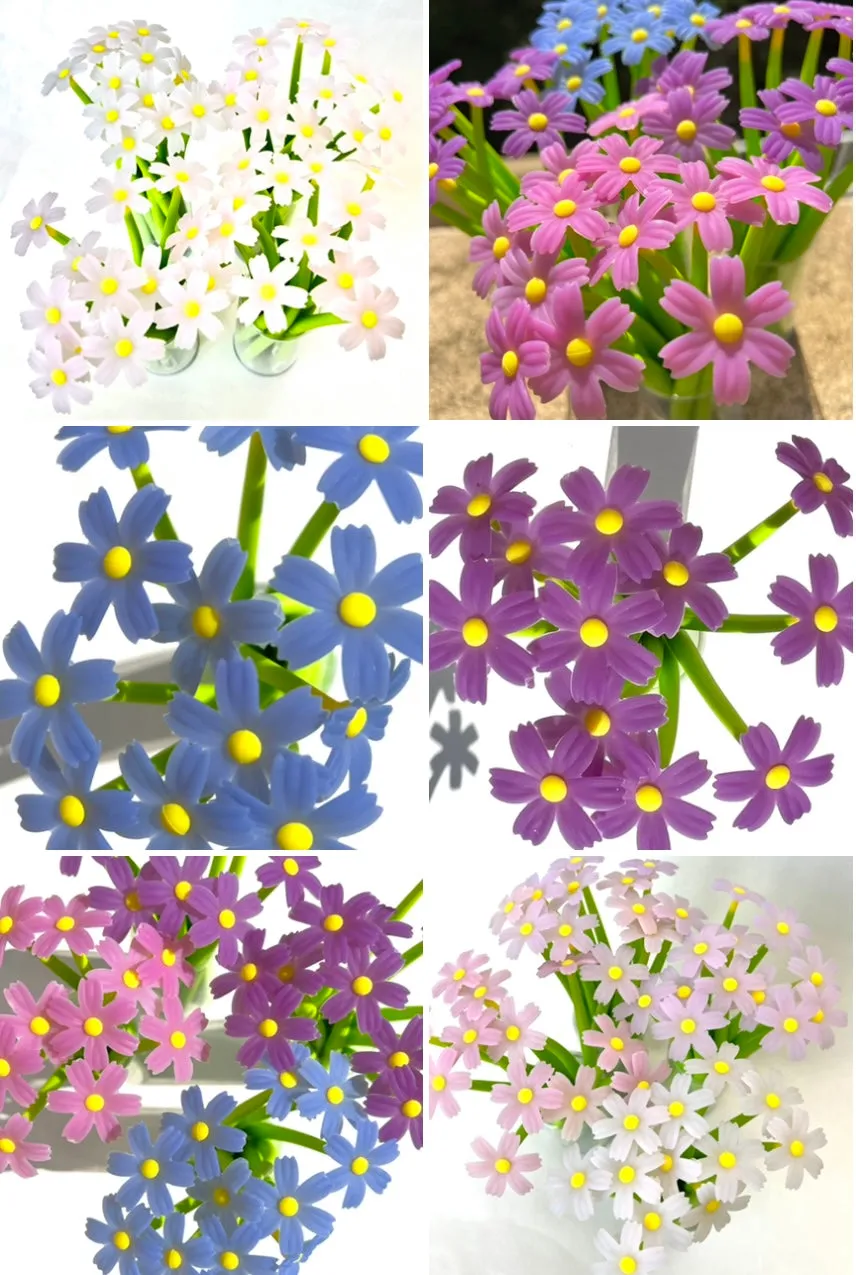 X 22462 COREPPSIS COSMOS FLOWER COLOR CHANGING WIGGLE GEL PEN-DISCONTINUED