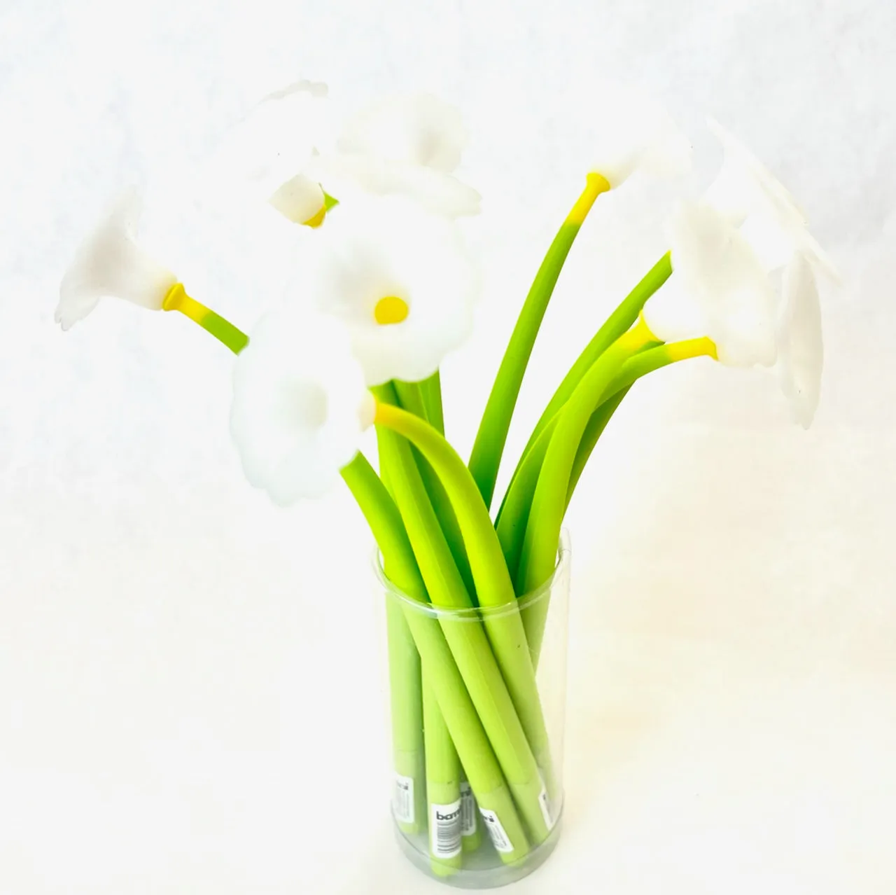 X 22463 MORNING GLORY FLOWER WIGGLE GEL PEN-DISCONTINUED