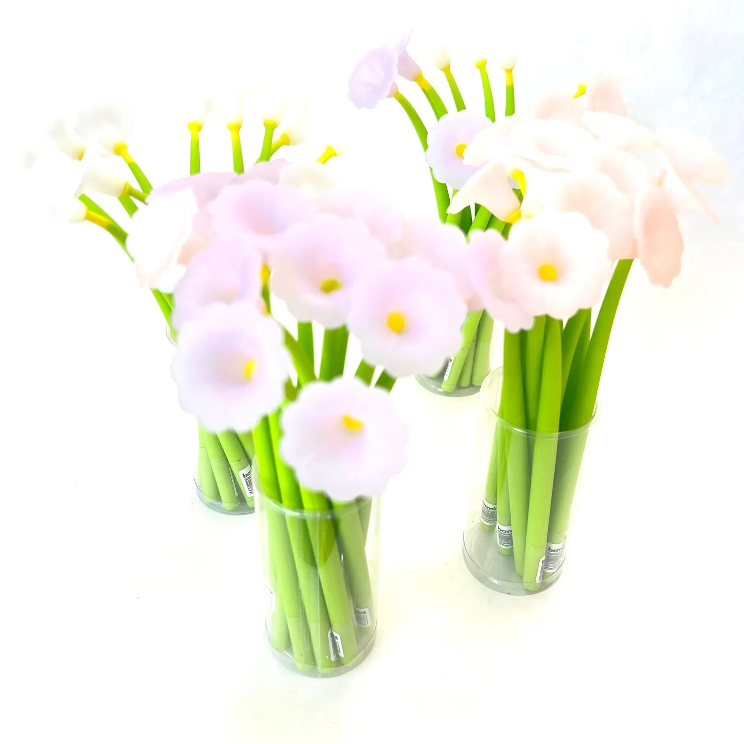 X 22463 MORNING GLORY FLOWER WIGGLE GEL PEN-DISCONTINUED