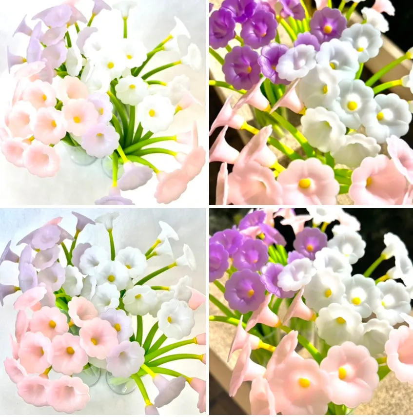 X 22463 MORNING GLORY FLOWER WIGGLE GEL PEN-DISCONTINUED