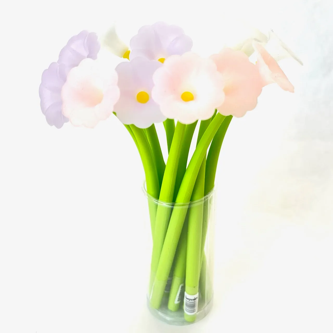 X 22463 MORNING GLORY FLOWER WIGGLE GEL PEN-DISCONTINUED