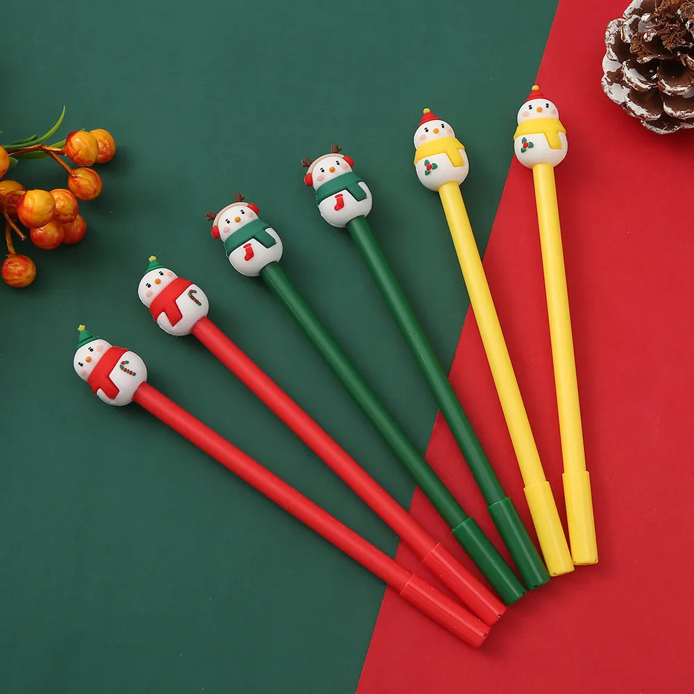 X 22537 SNOWMAN GEL PEN-DISCONTINUED
