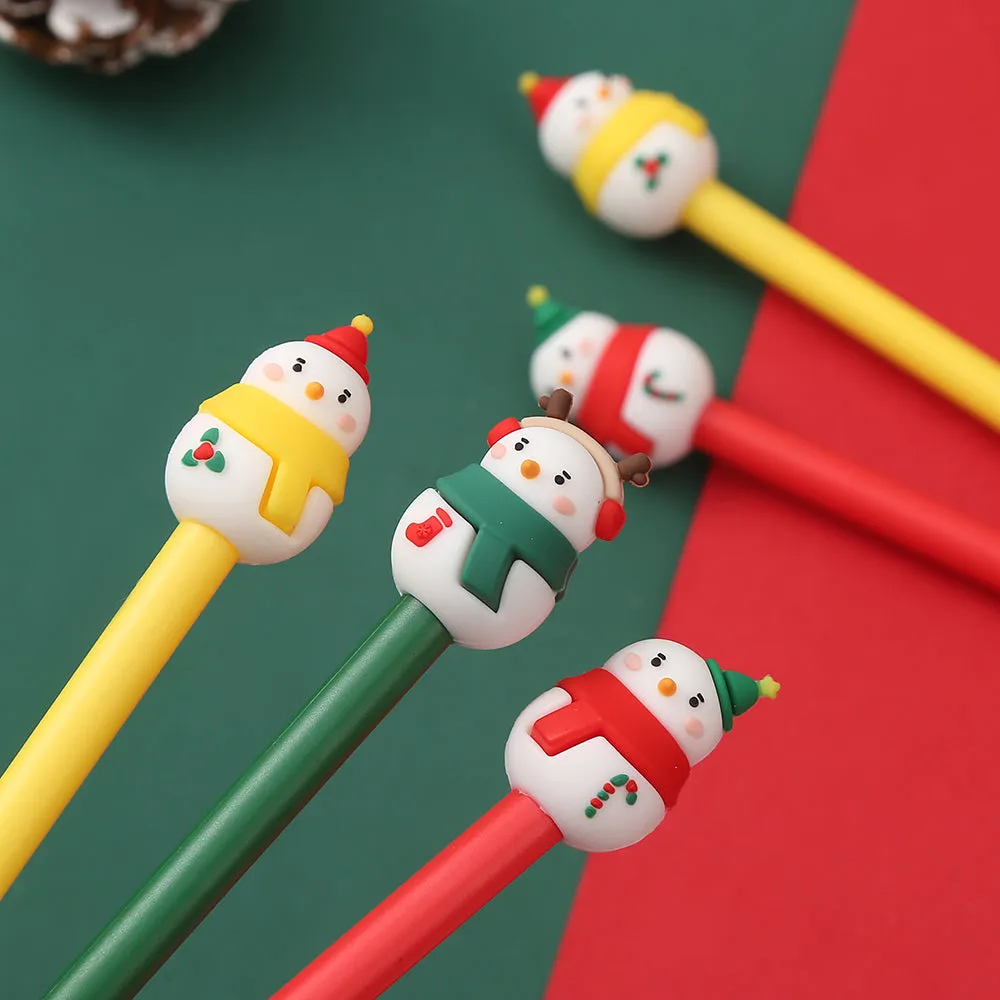 X 22537 SNOWMAN GEL PEN-DISCONTINUED