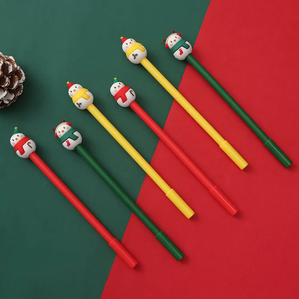X 22537 SNOWMAN GEL PEN-DISCONTINUED