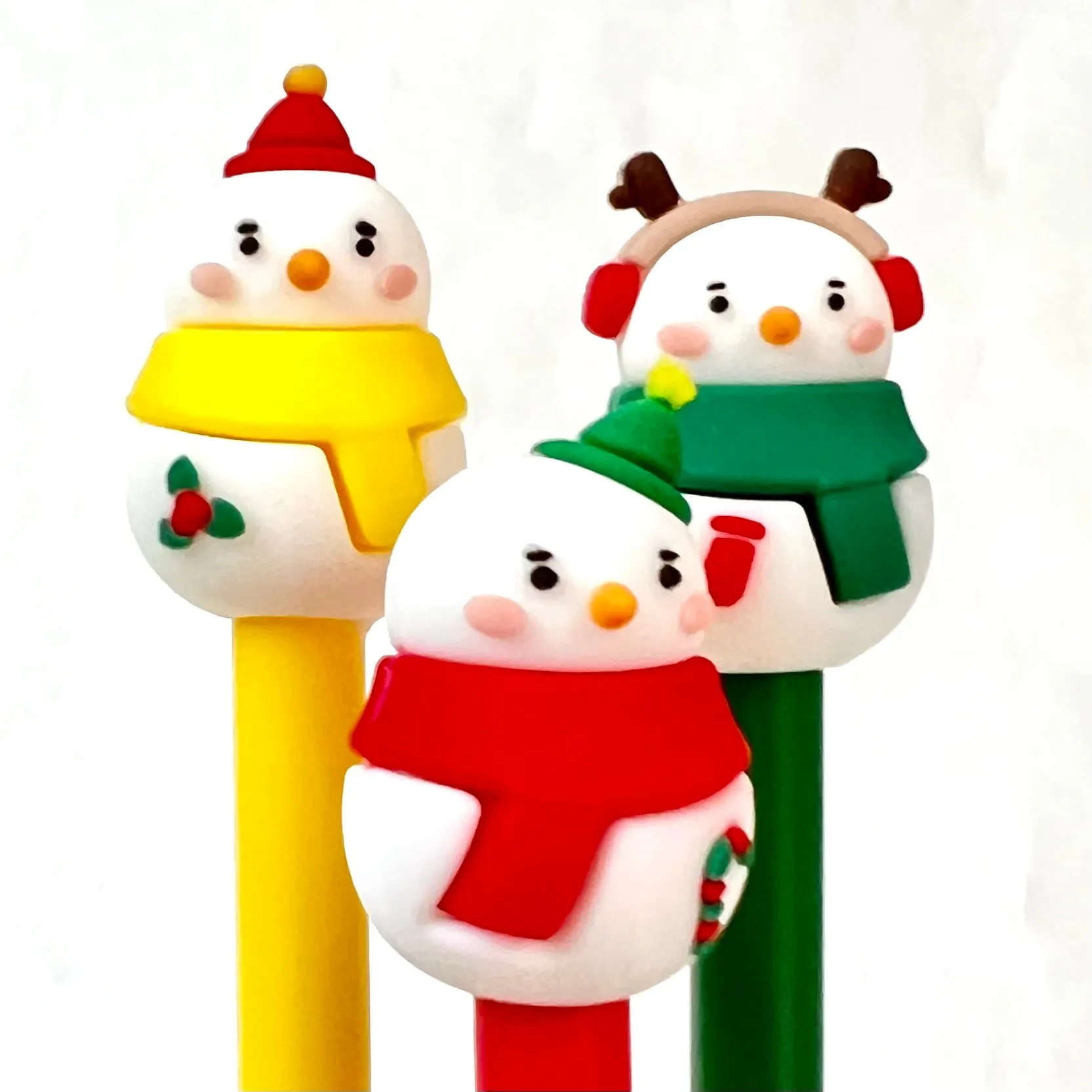 X 22537 SNOWMAN GEL PEN-DISCONTINUED