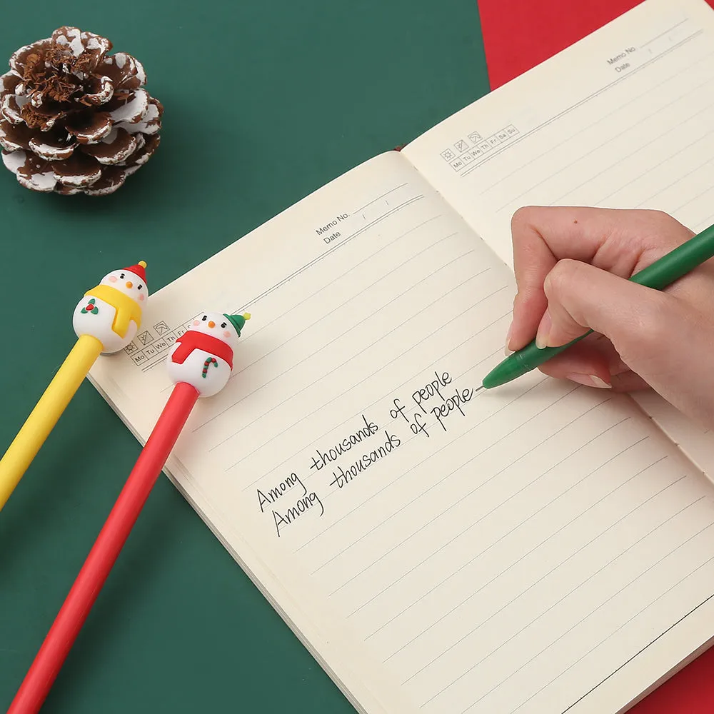 X 22537 SNOWMAN GEL PEN-DISCONTINUED