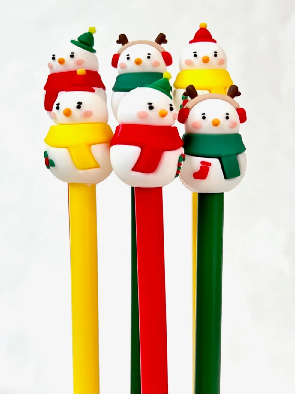 X 22537 SNOWMAN GEL PEN-DISCONTINUED
