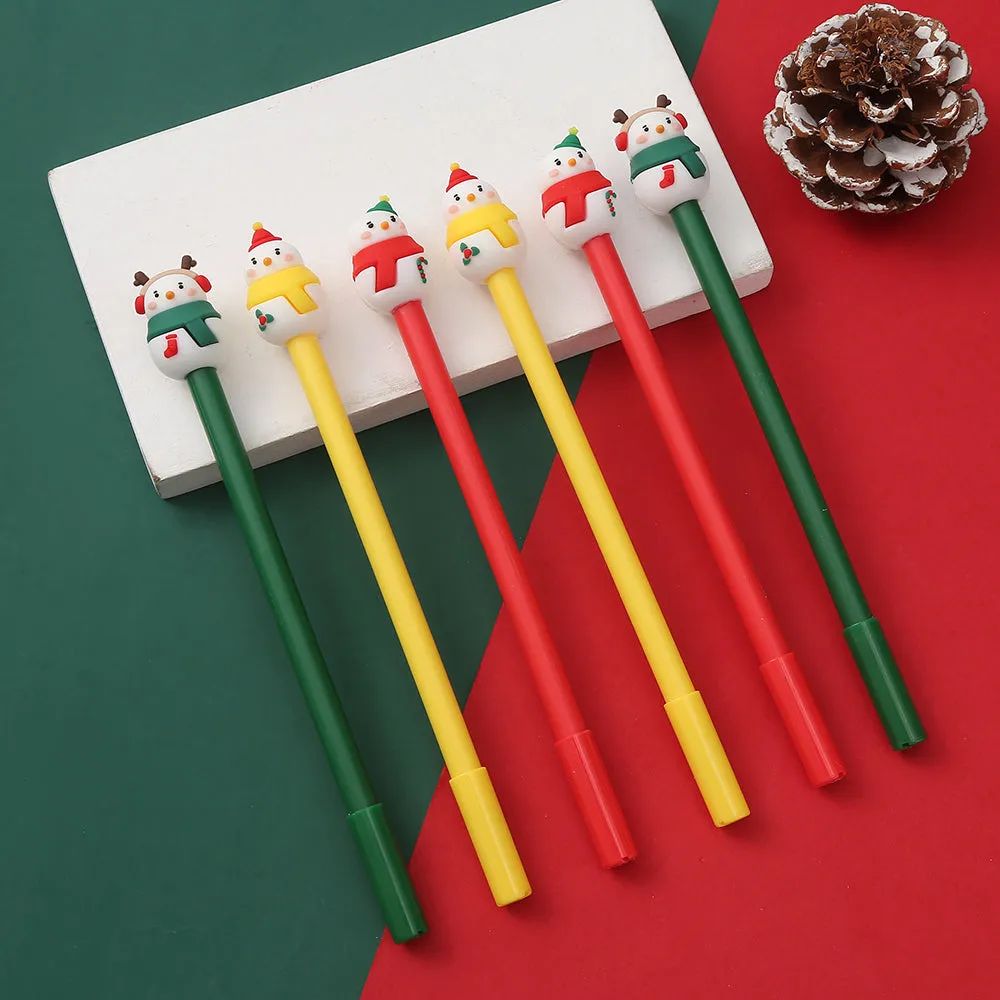 X 22537 SNOWMAN GEL PEN-DISCONTINUED
