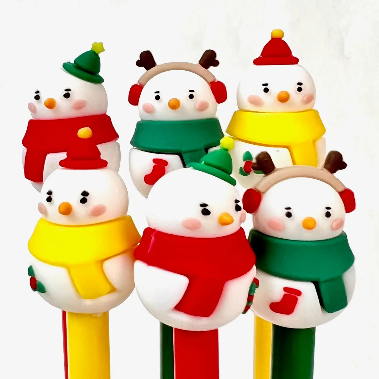 X 22537 SNOWMAN GEL PEN-DISCONTINUED