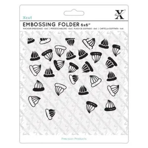 Xcut 6x6" Embossing Folder - Sweet Treats Iced Gems (XCU 515239)